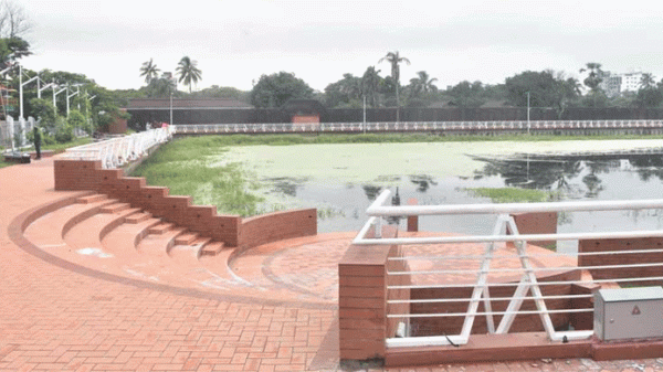 ধোপাদীঘিতে নির্মিত নান্দনিক ওয়াকওয়ের উদ্বোধন আজ - Natun Sylhet