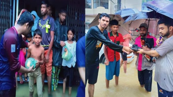 সিলেটের বানভাসীদের পাশে সন্ধানী - Natun Sylhet