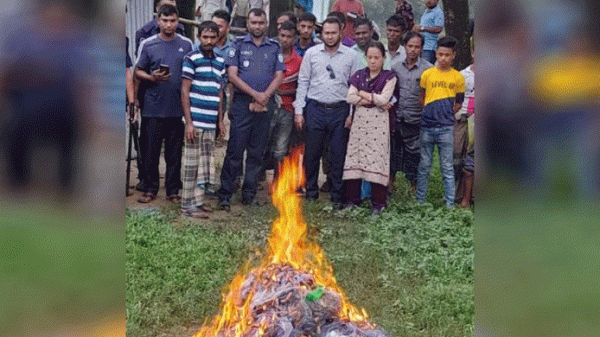 জৈন্তাপুরে অবৈধ কারেন্ট জাল জব্দ - Natun Sylhet