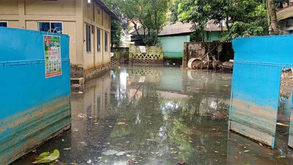 সিলেটে কমছে বন্যার পানি, ছড়িয়ে পড়েছে দুর্গন্ধ - Natun Sylhet