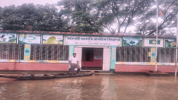 পানি বেড়ে সুনামগঞ্জ-তাহিরপুর সড়ক যোগাযোগ বিচ্ছিন্ন - Natun Sylhet