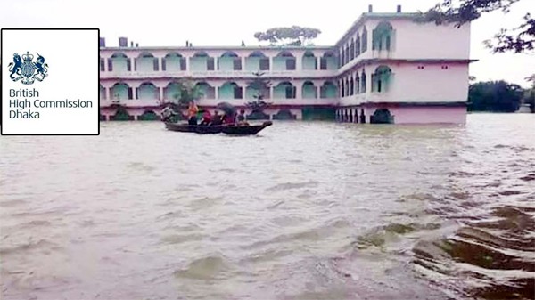 সি‌লে‌টে বন্যার্তদের জন্য যুক্তরাজ্যের ৫ কোটি টাকা বরাদ্দ - Natun Sylhet