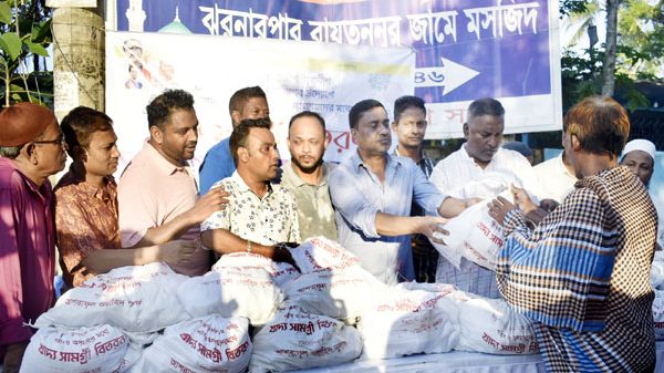 সমাজের অসহায় মানুষের জন্য করে যাচ্ছে আ. লীগ: বিধান কুমার সাহা - Natun Sylhet