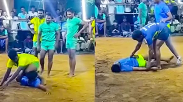 কাবাডি খেলায় লাফ দিতে গিয়ে মর্মান্তিক মৃত্যু - Natun Sylhet