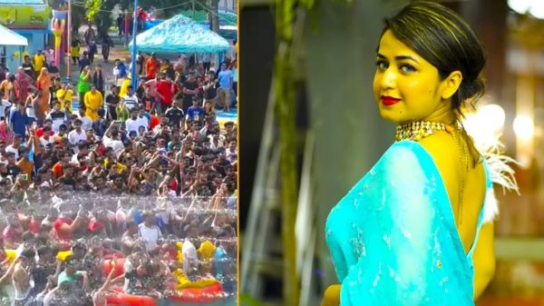 ফারিয়া শাহরিনকে দেখে ‘আগুন আগুন’ বলে চিৎকার! - Natun Sylhet