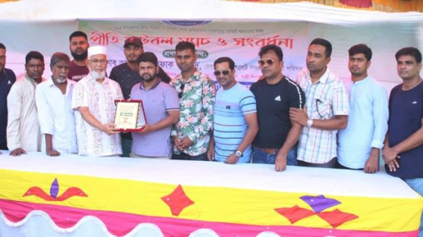 সিলেট জেলা ফুটবল খেলোয়াড় কল্যাণ সমিতির নেতৃবৃন্দ সংবর্ধিত - Natun Sylhet