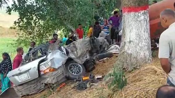 গোপালগঞ্জে ট্রাক-মাইক্রোবাস-মোটর সাইকেলের সংঘর্ষ, নিহত ২ - Natun Sylhet