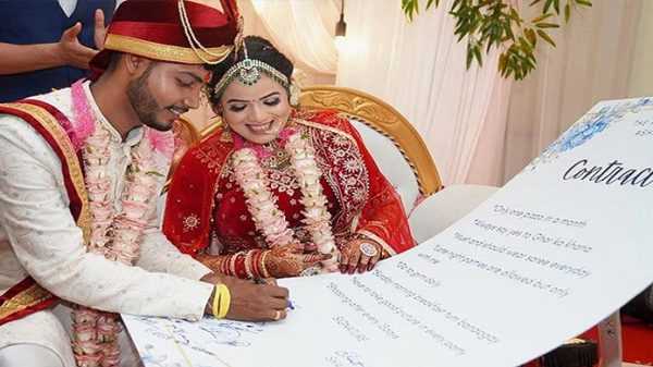 মাসে একটি পিজ্জা, বিয়েতে চুক্তি নবদম্পতির - Natun Sylhet