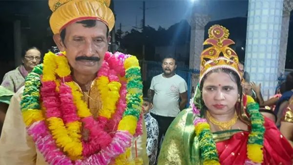 সুনামগঞ্জে ৬৫ বছর বয়সে বিয়ে করলেন উত্তম কুমার - Natun Sylhet