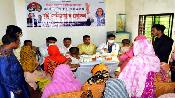 মহানগর যুবলীগের ঔষধ বিতরণ-মেডিক্যাল ক্যাম্প অব্যাহত - Natun Sylhet
