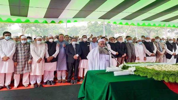 ডেপুটি স্পিকার ফজলে রাব্বীর প্রথম জানাজা সম্পন্ন - Natun Sylhet