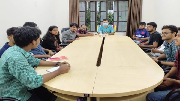 শাবি প্রেসক্লাব ও শাহপরাণ হল প্রভোস্ট বডির মতবিনিময় অনুষ্ঠিত - Natun Sylhet