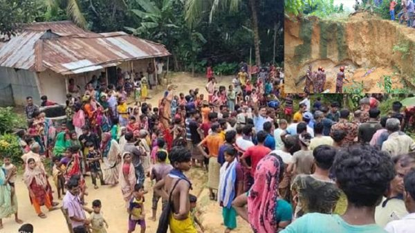 শ্রীমঙ্গলে টিলা ধসে ৪ নারী শ্রমিকের মৃত্যু - Natun Sylhet