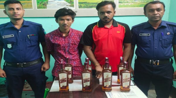জৈন্তাপুরে বিদেশী মদসহ ২জন আটক - Natun Sylhet