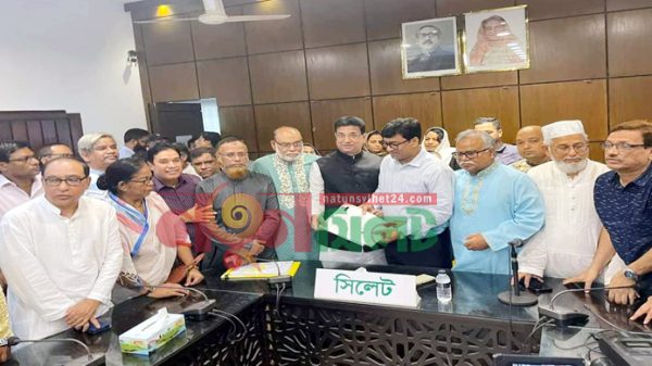 জেলা পরিষদ নির্বাচন: মনোনয়ন জমা দিলেন নাসির খান - Natun Sylhet