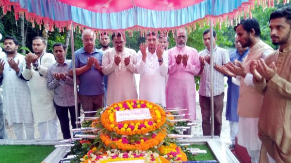 এম. সাইফুর রহমানের মৃত্যুবার্ষিকীতে মহানগর বিএনপির শ্রদ্ধাঞ্জলী - Natun Sylhet