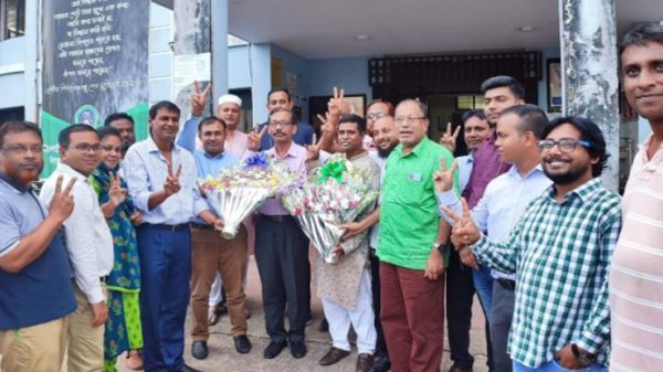 সিকৃবি অফিসার পরিষদ নির্বাচনে জয়ী শোয়েব-সালাহউদ্দীন প্যানেল - Natun Sylhet