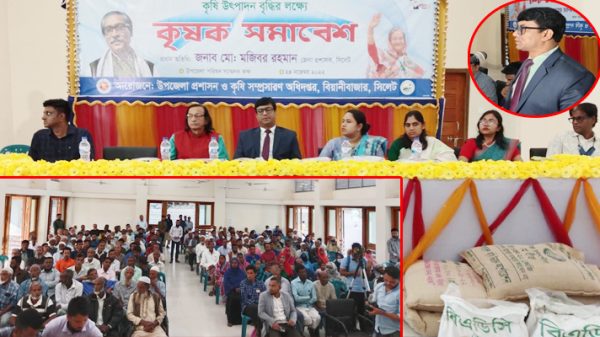 প্রধানমন্ত্রী শেখ হাসিনার হাত ধরেই কৃষি বিপ্লব শুরু-জেলা প্রশাসক - Natun Sylhet