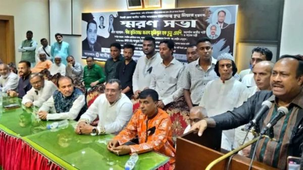 দেশের জনগণ জাতীয় পার্টির দিকে চেয়ে আছে: জাপা মহাসচিব - Natun Sylhet