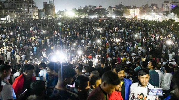সমাবেশস্থল চূড়ান্ত হতেই মাঠে বিএনপি কর্মীরা - Natun Sylhet