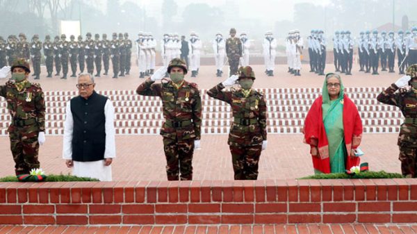 জাতীয় স্মৃতিসৌধে রাষ্ট্রপতি ও প্রধানমন্ত্রীর শ্রদ্ধা - Natun Sylhet