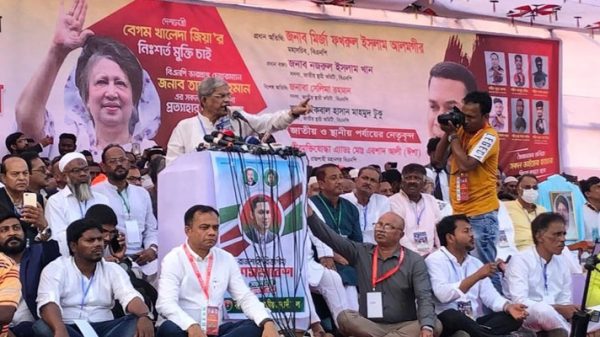 নিরপেক্ষ সরকার ছাড়া দেশে কোনো নির্বাচন হবে না: ফখরুল - Natun Sylhet