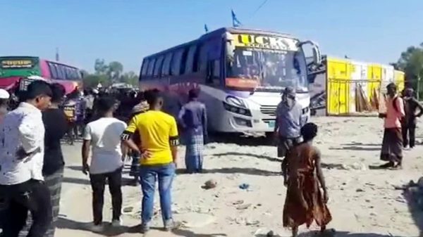 হবিগঞ্জে বাসচাপায় ফুটপাতে দাঁড়িয়ে থাকা পথচারী নিহত - Natun Sylhet