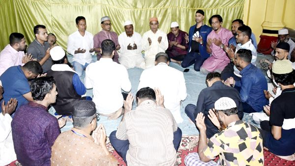 শেখ মনির জন্মদিনে সিলেট মহানগর যুবলীগের মিলাদ ও দোয়া মাহফিল - Natun Sylhet