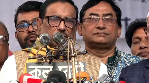 ৫৪ বিরোধী দল ৫৪টি ঘোড়ার ডিম পাড়বে : কাদের - Natun Sylhet